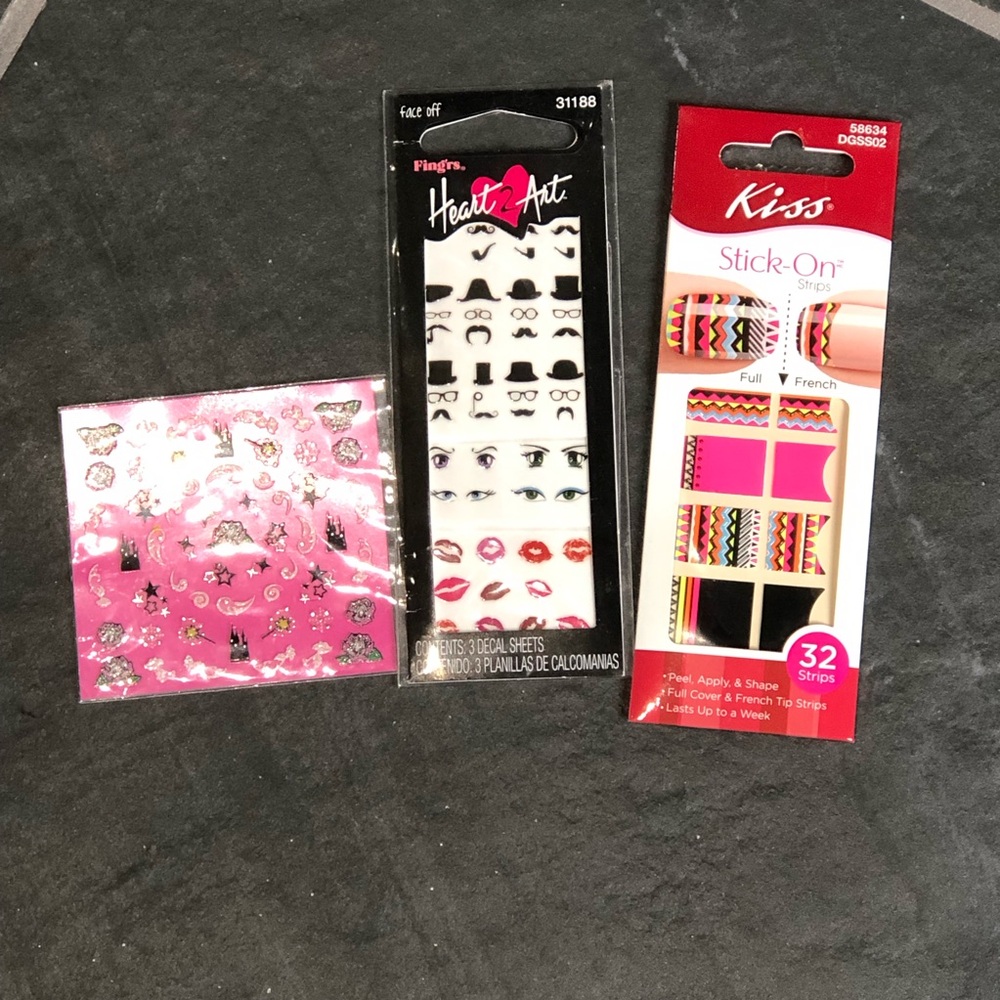NWT Nail Art Stickers